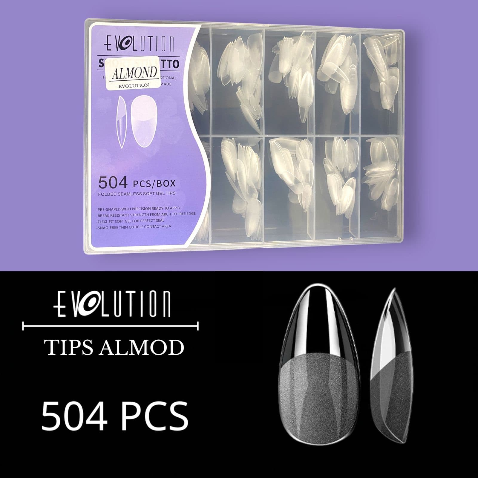 Tips Gel X Almond