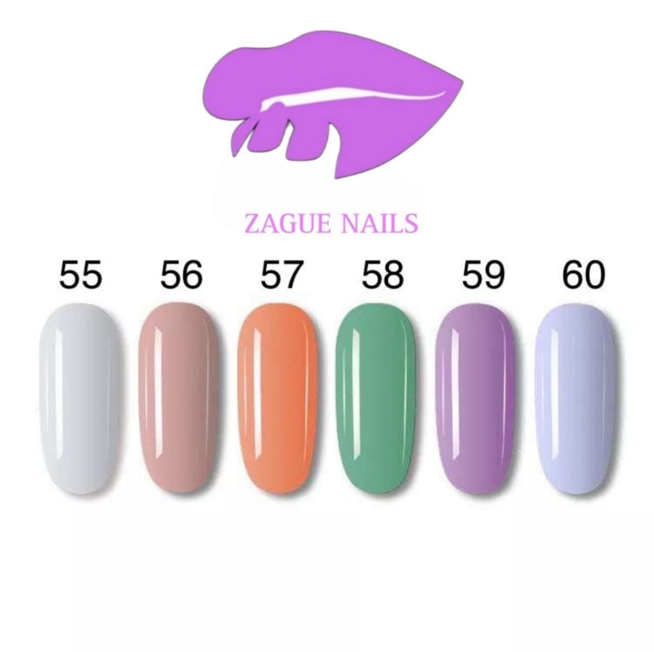 Color del #55 al #60