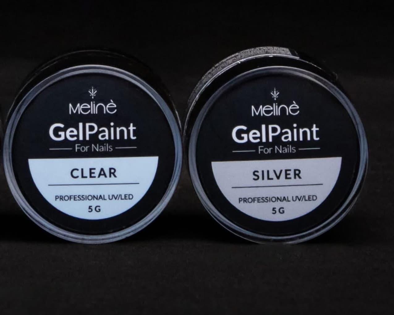 Gel paint clear,Silver